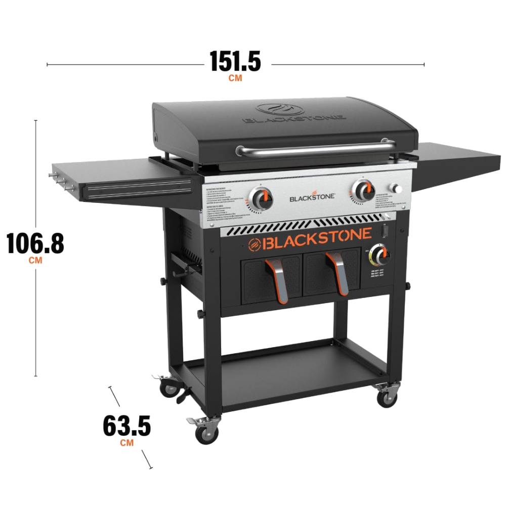 Piastra BLACKSTONE PLANCHA a gas 28” con Friggitrice Aria - immagine 5