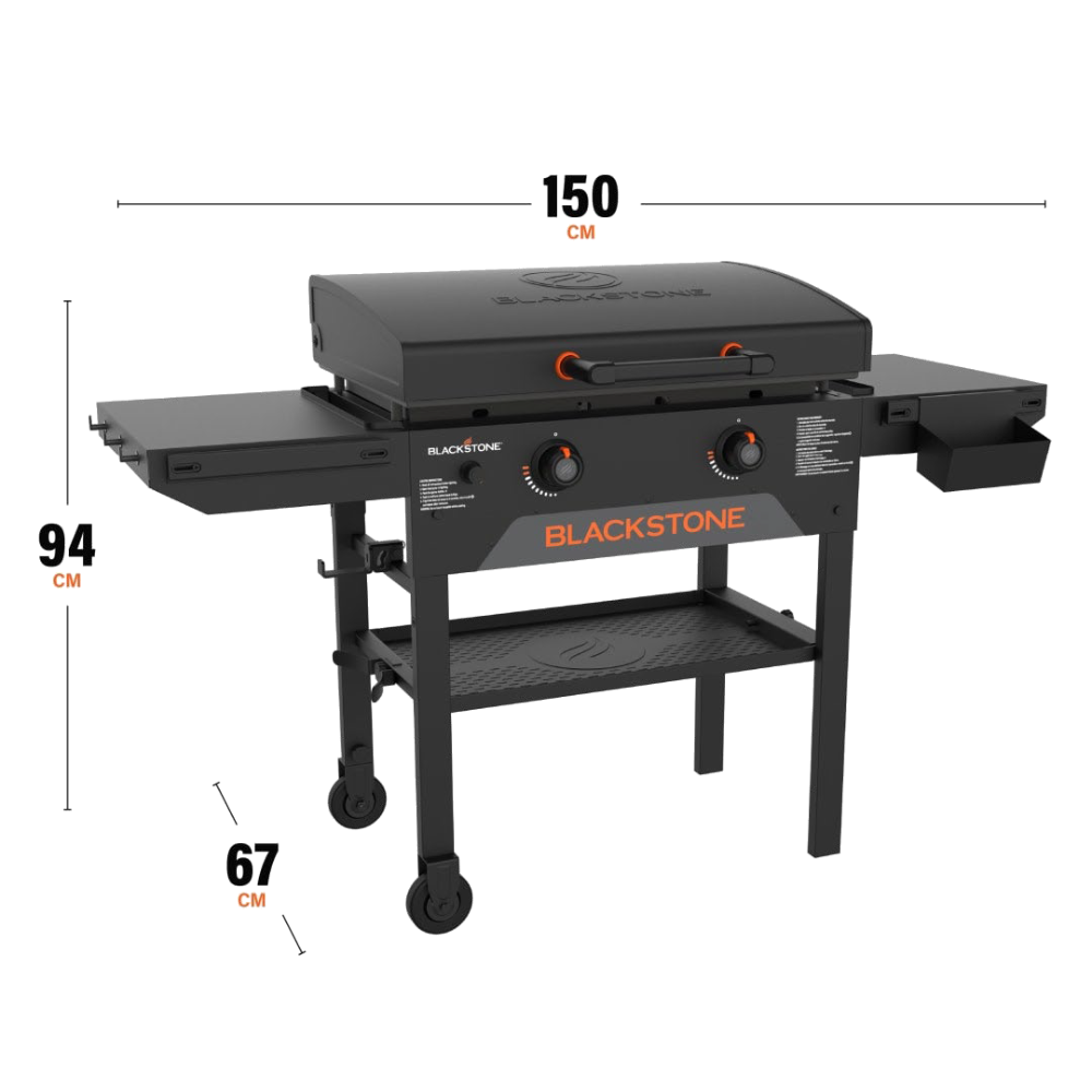 Piastra BLACKSTONE PLANCHA OMNIVORE a gas 28” con Cappa - immagine 5
