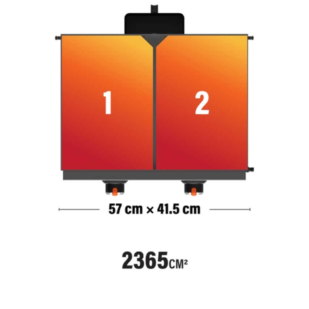 Piastra da Tavolo a gas BLACKSTONE da 22” con Cappa - immagine 4