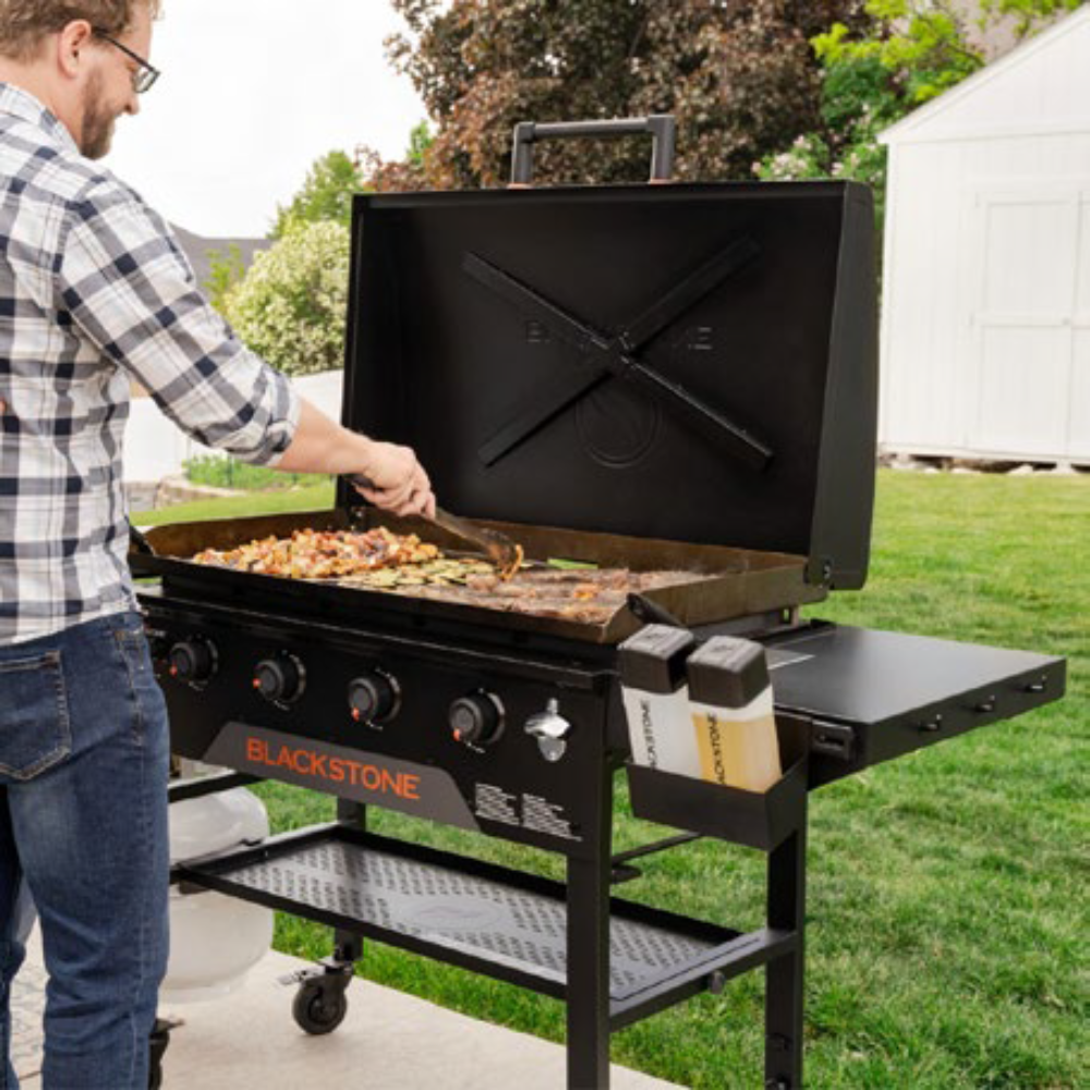 Piastra BLACKSTONE PLANCHA OMNIVORE a gas 36” con Cappa - immagine 3
