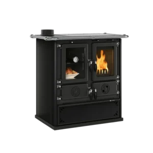 Cucina a legna NORDICA modello ROSETTA SX VST.16 STEEL 7,9 kW