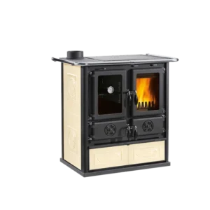 Cucina a legna NORDICA modello ROSETTA SX VST.16 CERAMICA 7,9 kW