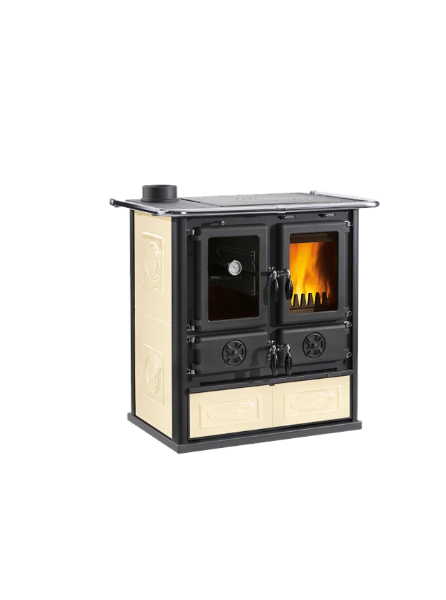 Cucina a legna NORDICA modello ROSETTA SX VST.16 CERAMICA 7,9 kW