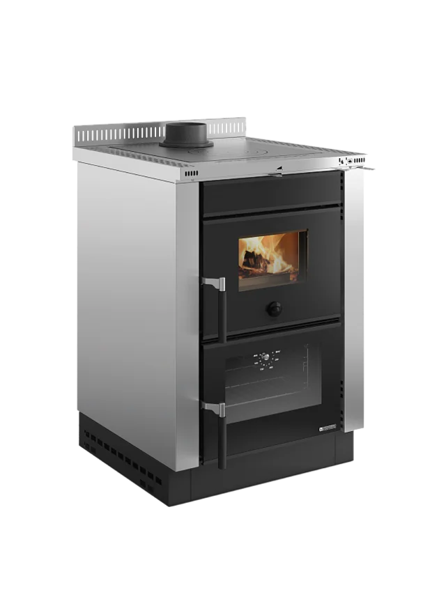 Stufa a legna NORDICA modello VICENZA EVO VST 6 kW