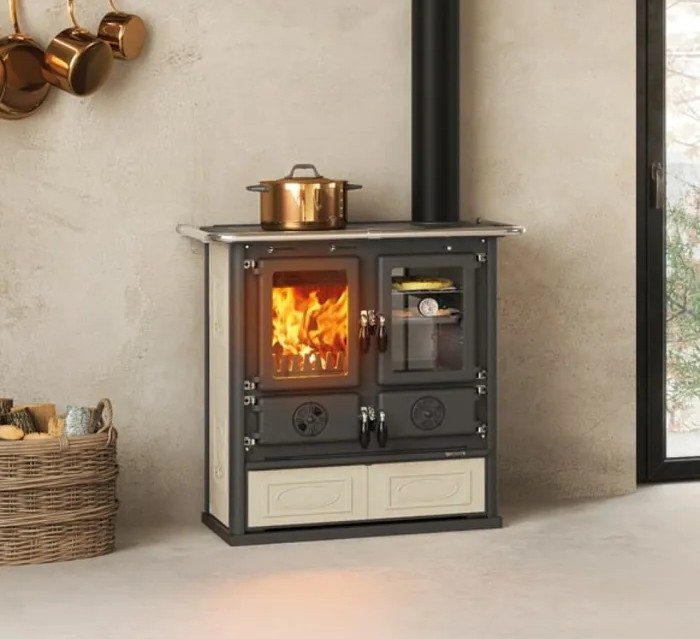 Cucina a legna NORDICA modello ROSETTA SX VST.16 7,9 kW - immagine 2