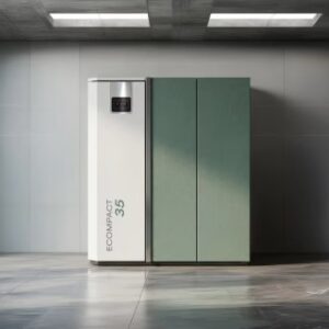 Caldaia a pellet KLOVER modello ECOMPACT 35