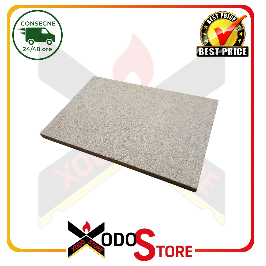 PANNELLO IN VERMICULITE 250 x 440 x 25 mm SUPERIORE ORIGINALE THERMOROSSI CODICE 70009799 - immagine 3