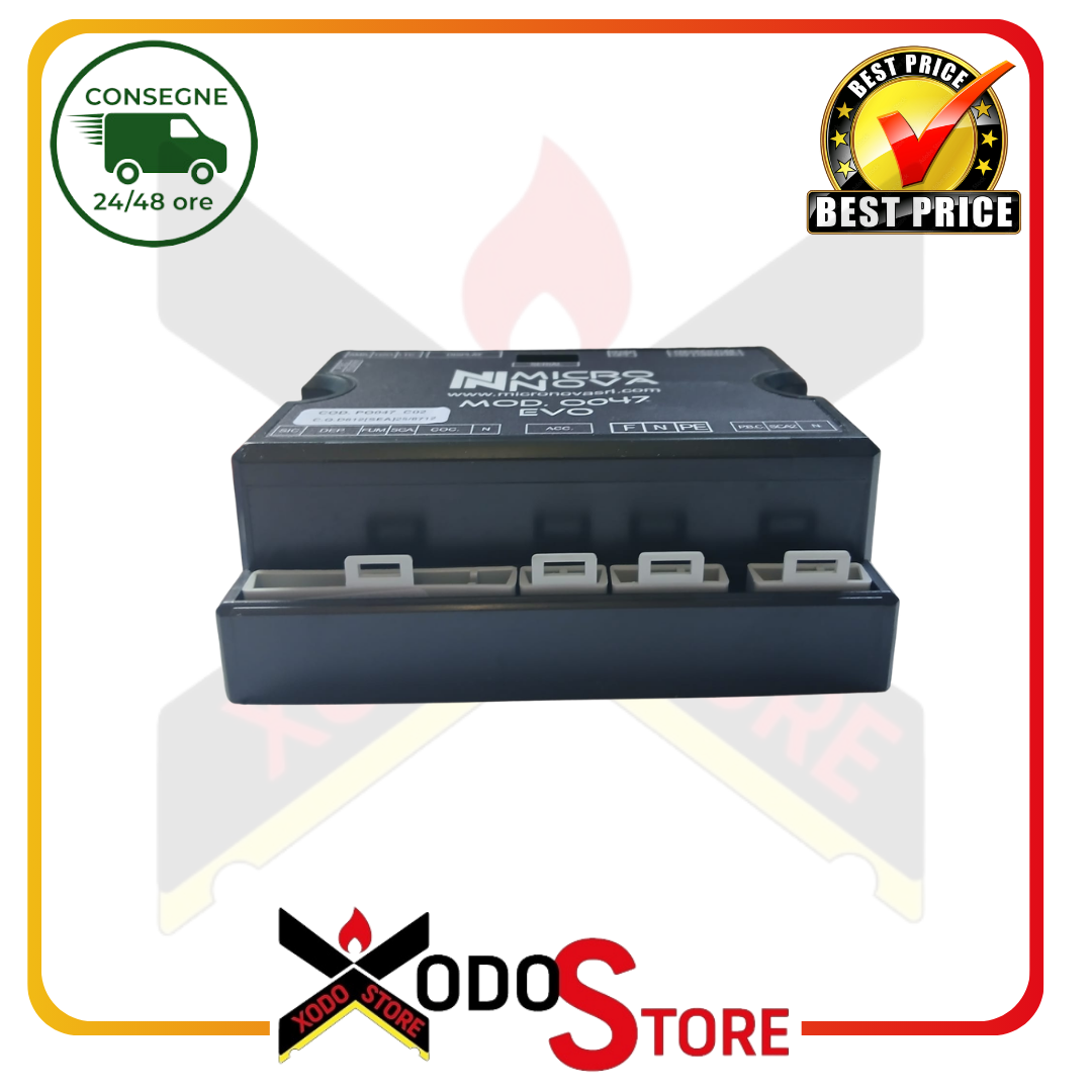 Scheda di controllo MICRONOVA PO047_C02 (64K) per stufe a pellet - RIF. INT. 0037 - immagine 5