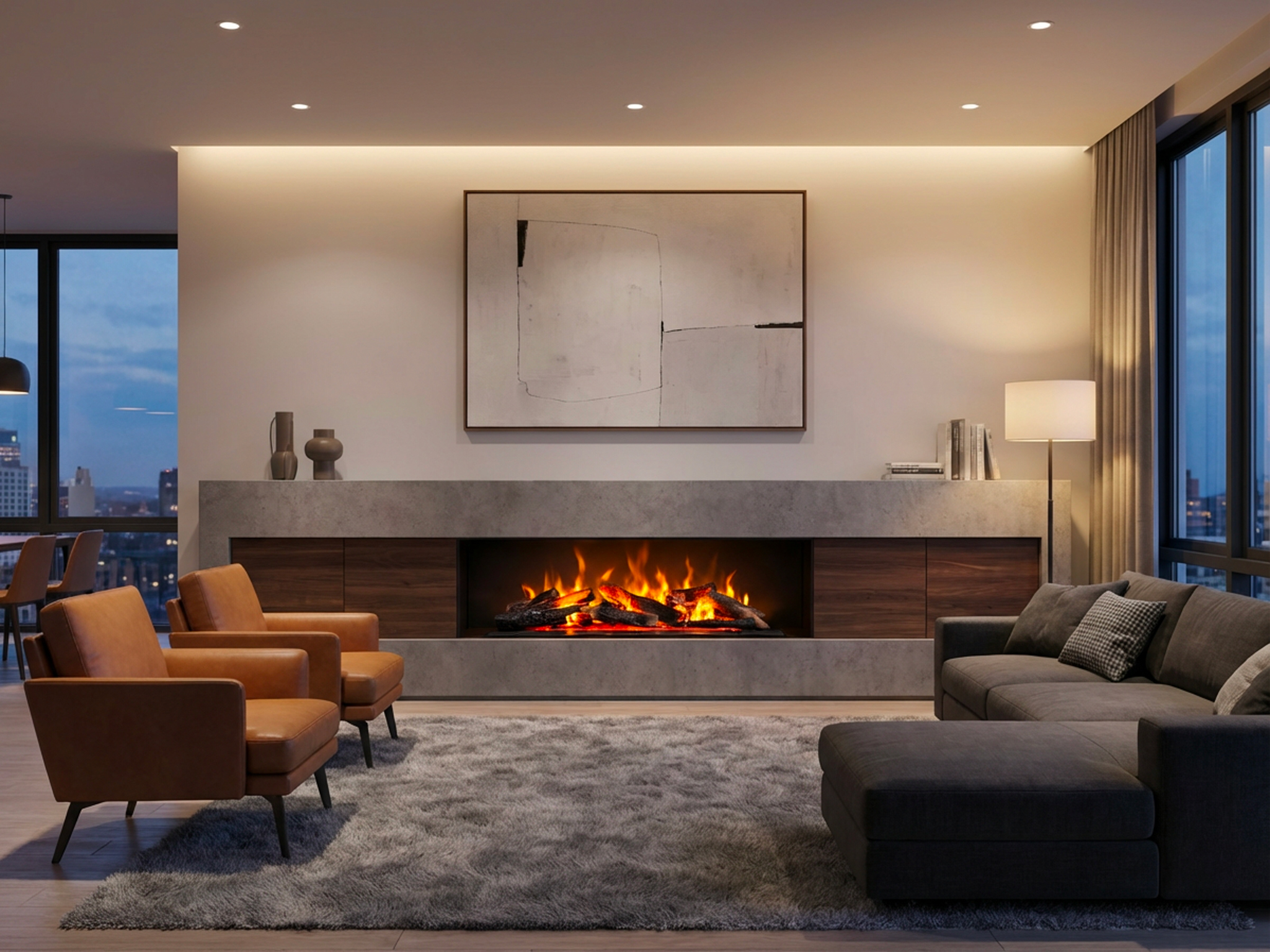 Bioethanol fireplace MAISON FIRE model 120 RECESSED FRONT - CORNER - THREE-SIDED (Copia) (Copia) (Copia) (Copia) (Copia) (Copia) (Copia) (Copia) (Copia) (Copia) (Copia) - Image 4