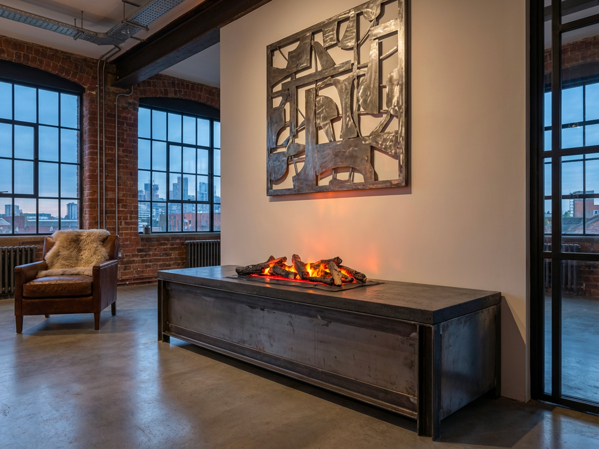 Bioethanol fireplace MAISON FIRE model 120 RECESSED FRONT - CORNER - THREE-SIDED (Copia) (Copia) (Copia) (Copia) (Copia) (Copia) (Copia) (Copia) (Copia) (Copia) (Copia) - Image 6