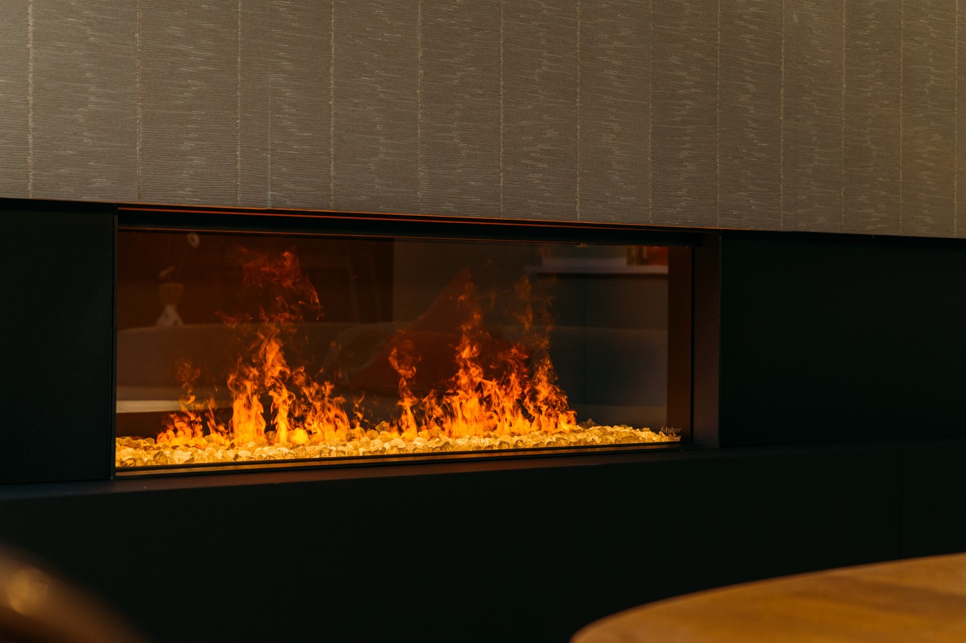Caminetto elettrico MAISON FIRE modello ELECHARME LINEAR FRONTALE 1300-400