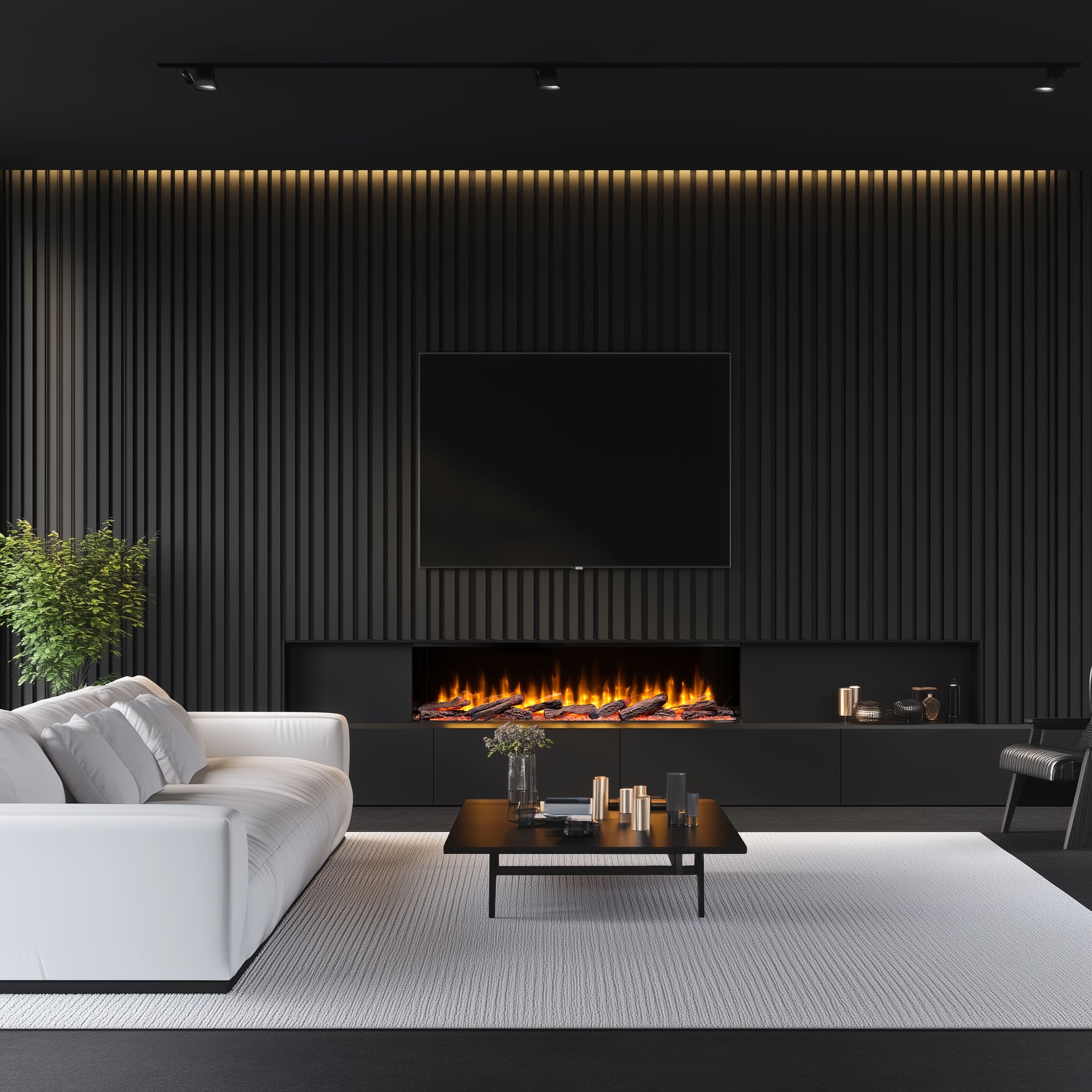 MAISON FIRE electric fireplace model IGNITE BOLD 50-60-74 (Copia) - Image 2