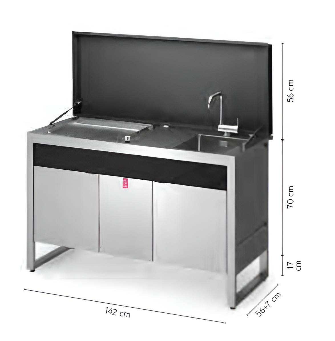 Cucina da esterno PLANET modello OASI 142.D 01 - 06 - immagine 2