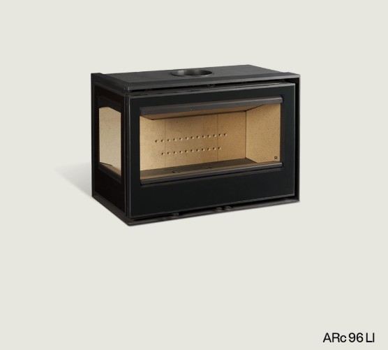 Inserto a legna ROCAL modello ARc 96 LD e ARc 96 LI - immagine 3