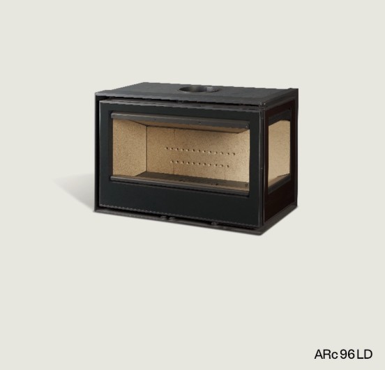 Inserto a legna ROCAL modello ARc 96 LD e ARc 96 LI - immagine 4