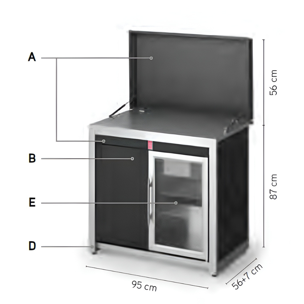 Cucina da esterno PLANET modello OASI 95.ICE 2 - 3 - immagine 2