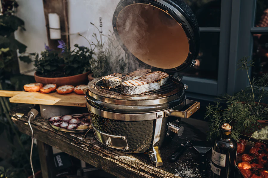 Barbecue kamado a carbonella MONOLITH modello ICON - immagine 7