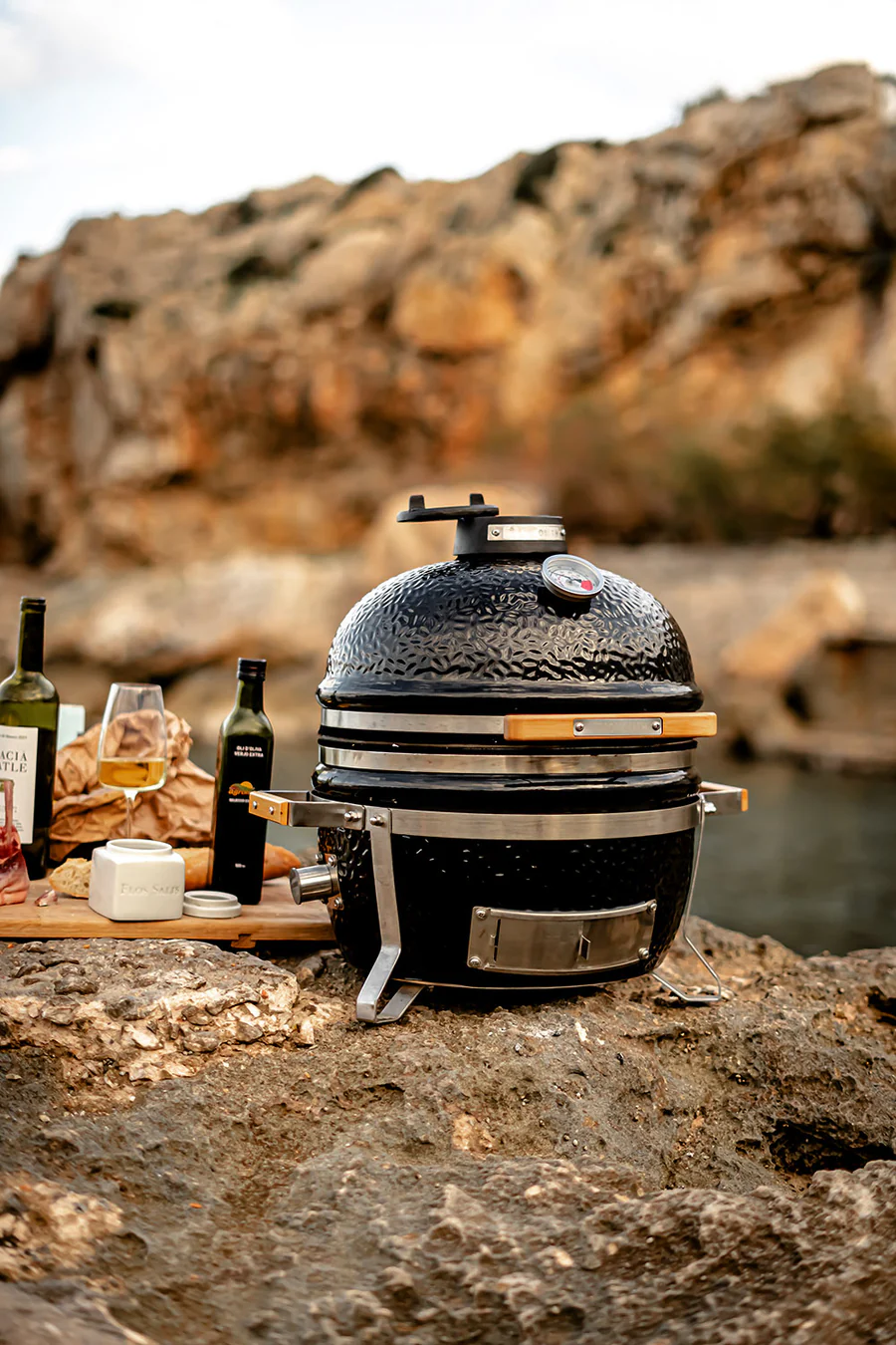 Barbecue kamado a carbonella MONOLITH modello ICON - immagine 6