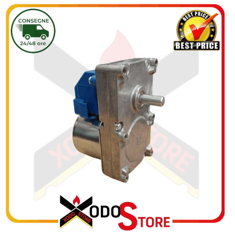MOTORIDUTTORE KENTA PER STUFA A PELLET 1.4 RPM, ALBERO 9,5 MM CODICE K9189050 - RIF. INT. 2115