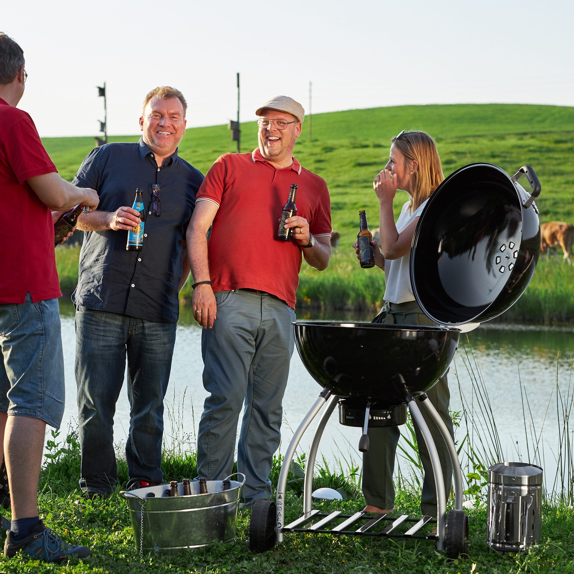 Barbecue a carbone ROSLE modello SPORT F50 - immagine 7