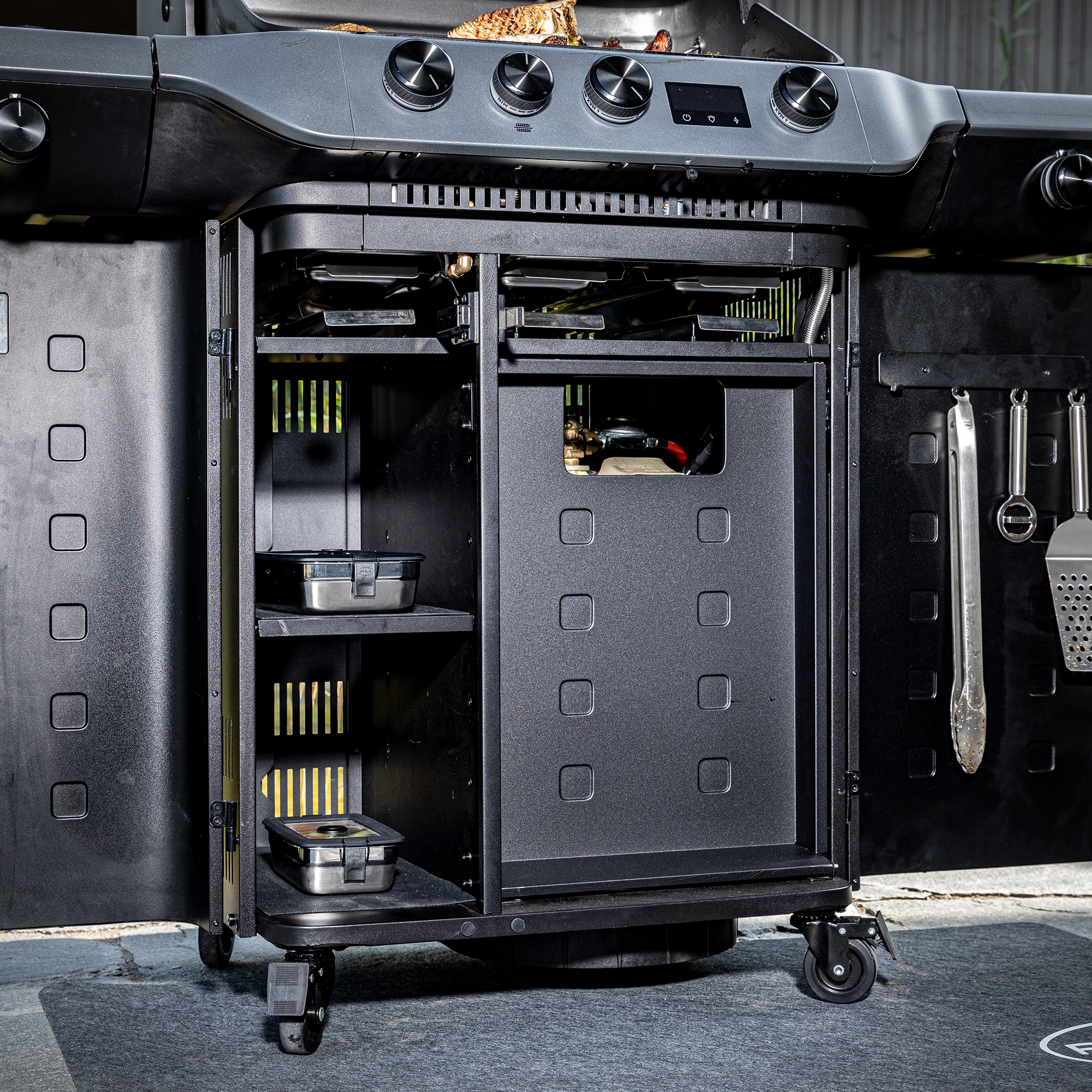 Barbecue a gas ROSLE modello BLAZEFLAME MASTER 3 - immagine 11