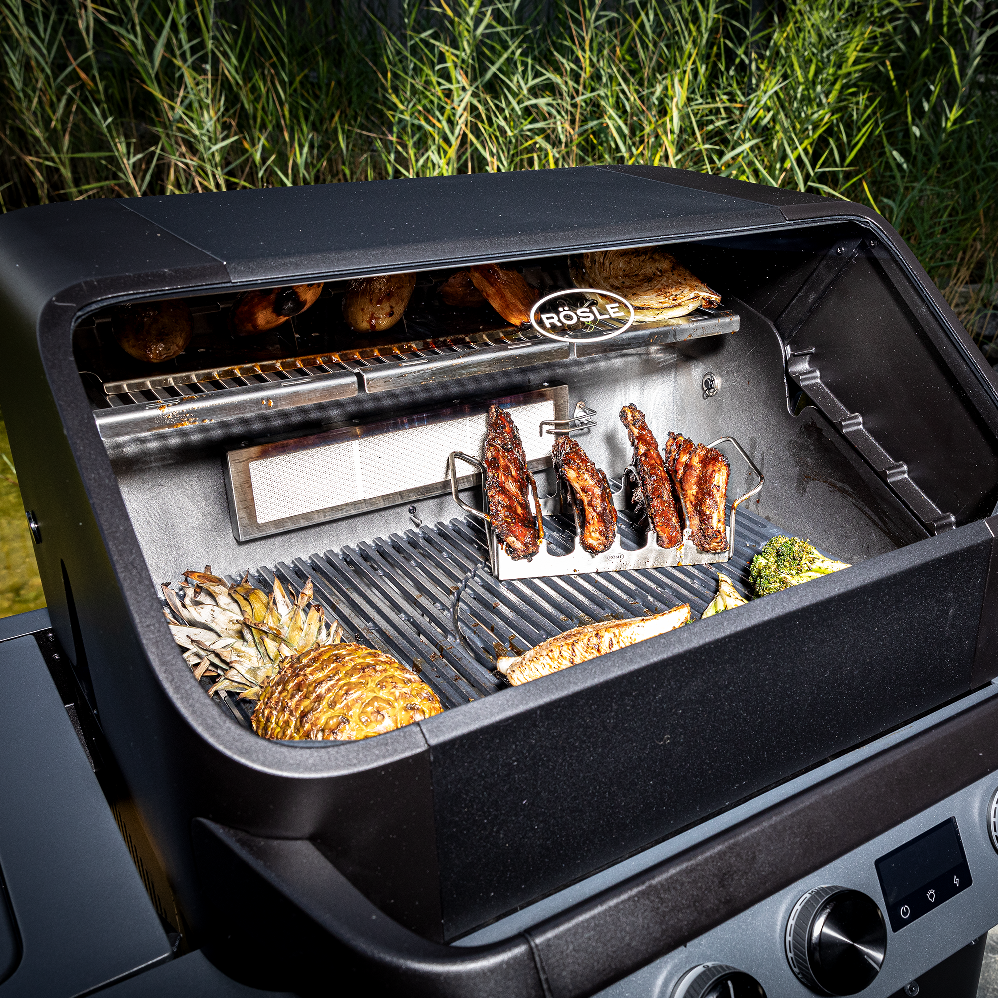 Barbecue a gas ROSLE modello BLAZEFLAME MASTER 3 - immagine 9