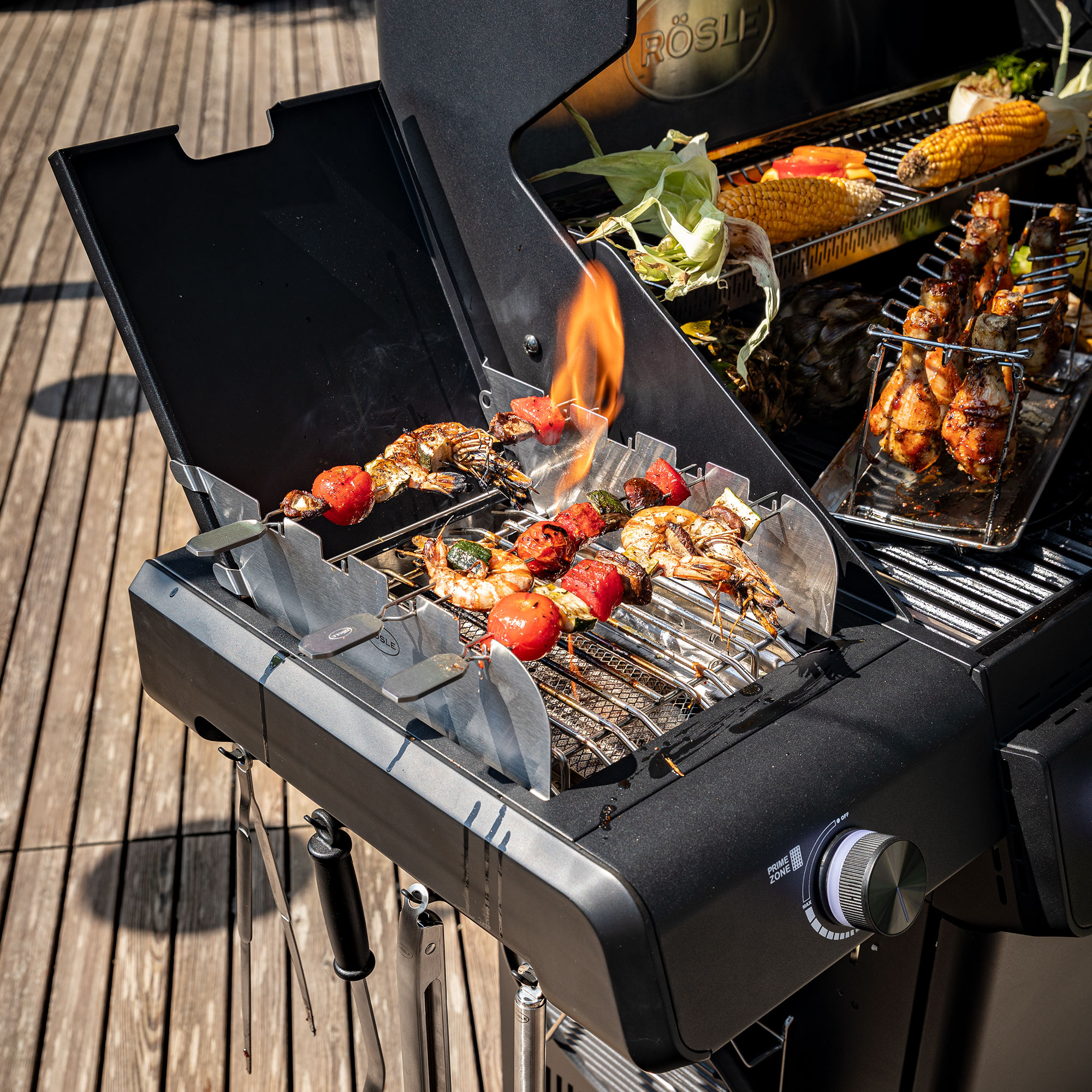 Barbecue a gas ROSLE modello ALLFLAME HERO 4 - immagine 5