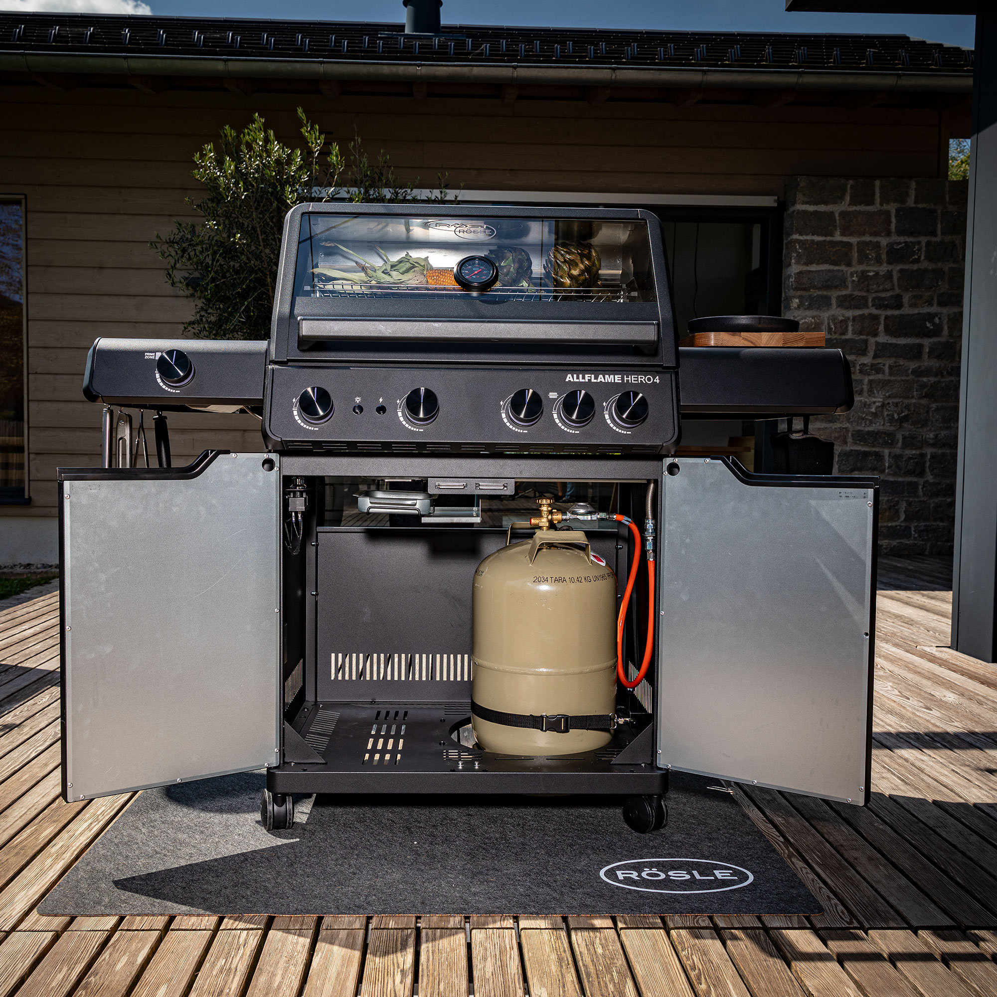 Barbecue a gas ROSLE modello ALLFLAME HERO 4 - immagine 7
