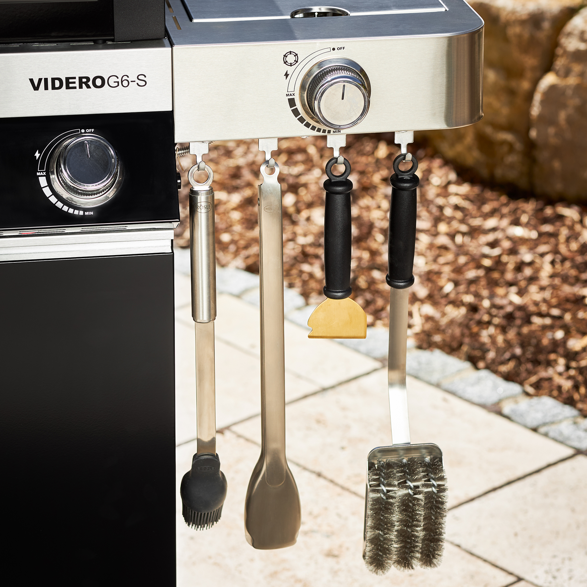Gas barbecue grill OUTDOORCHEF model ASCONA 570 G 8.5 kW ALL BLACK 18.128.58 (Copia) (Copia) (Copia) (Copia) (Copia) (Copia) (Copia) (Copia) (Copia) (Copia) (Copia) - Image 8