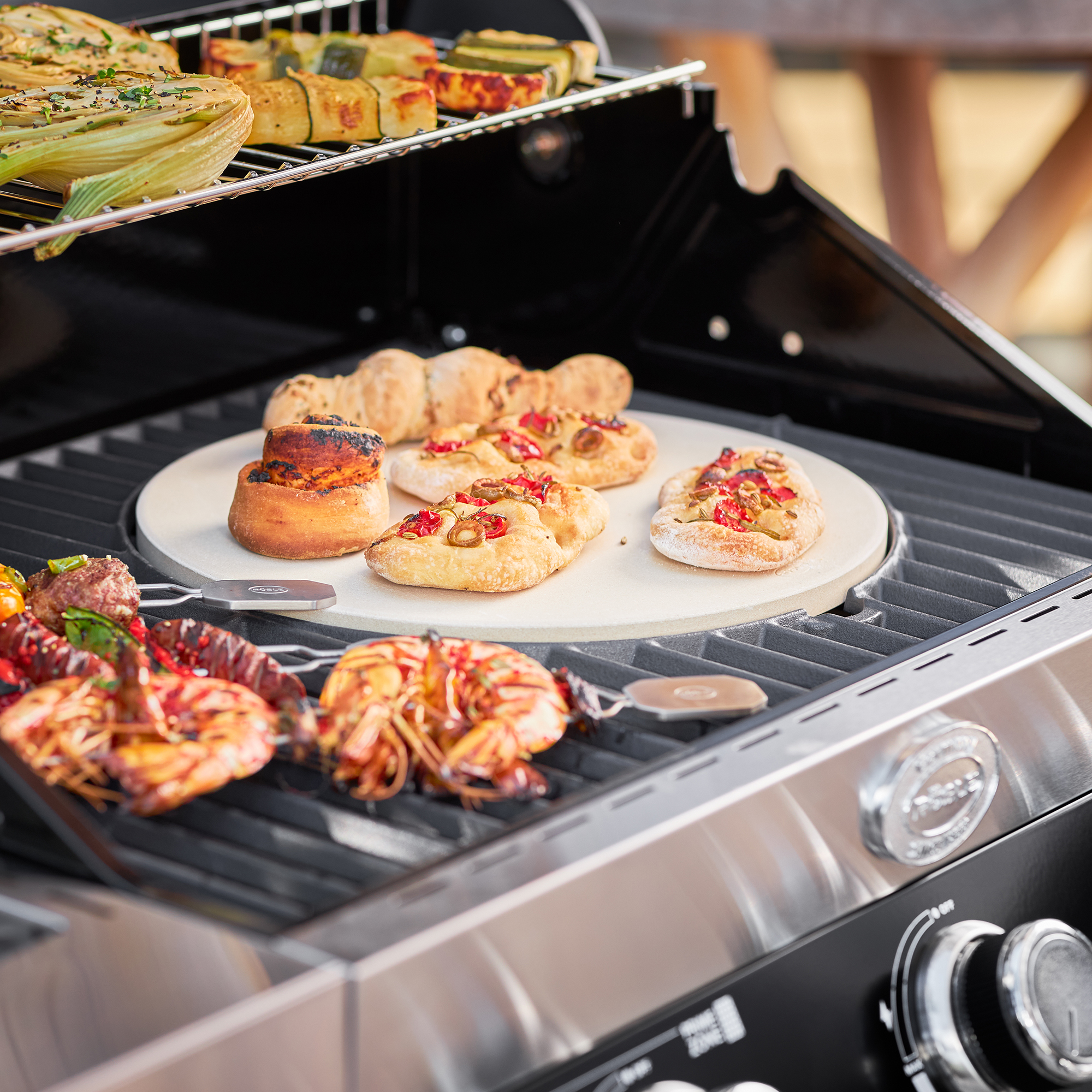 Gas barbecue grill OUTDOORCHEF model ASCONA 570 G 8.5 kW ALL BLACK 18.128.58 (Copia) (Copia) (Copia) (Copia) (Copia) (Copia) (Copia) (Copia) (Copia) (Copia) (Copia) - Image 10