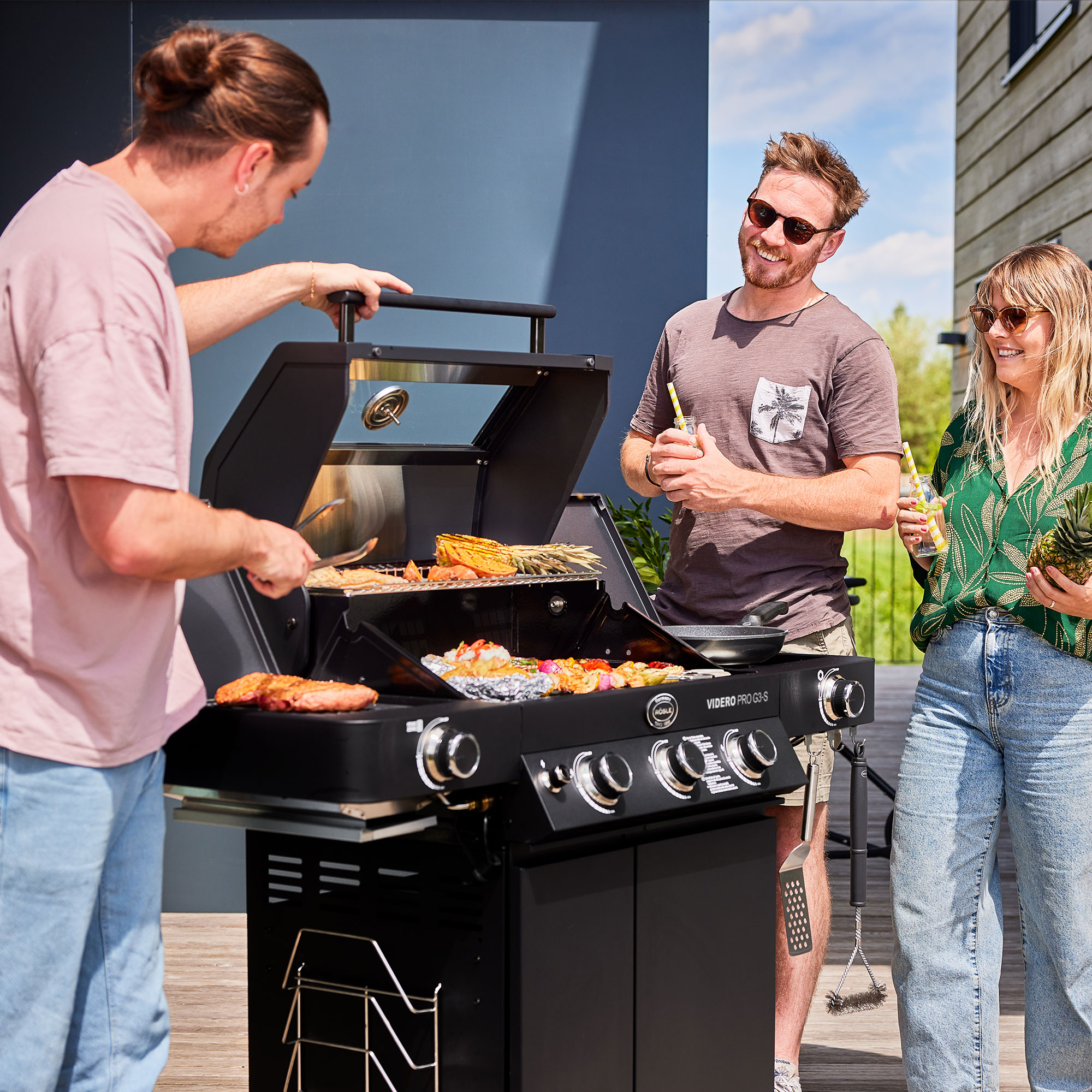 Gas barbecue grill OUTDOORCHEF model ASCONA 570 G 8.5 kW ALL BLACK 18.128.58 (Copia) (Copia) (Copia) (Copia) (Copia) (Copia) (Copia) (Copia) (Copia) (Copia) (Copia) (Copia) (Copia) (Copia) (Copia) (Copia) (Copia) - Image 10
