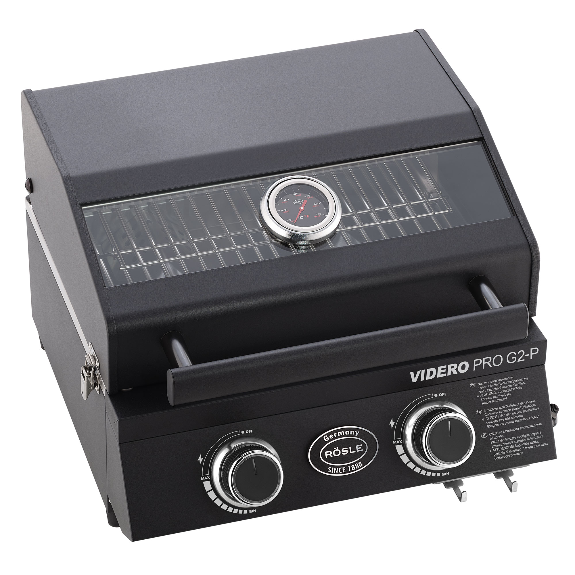 Barbecue a gas da incasso ROSLE modello VIDERO PRO G2-P - immagine 2