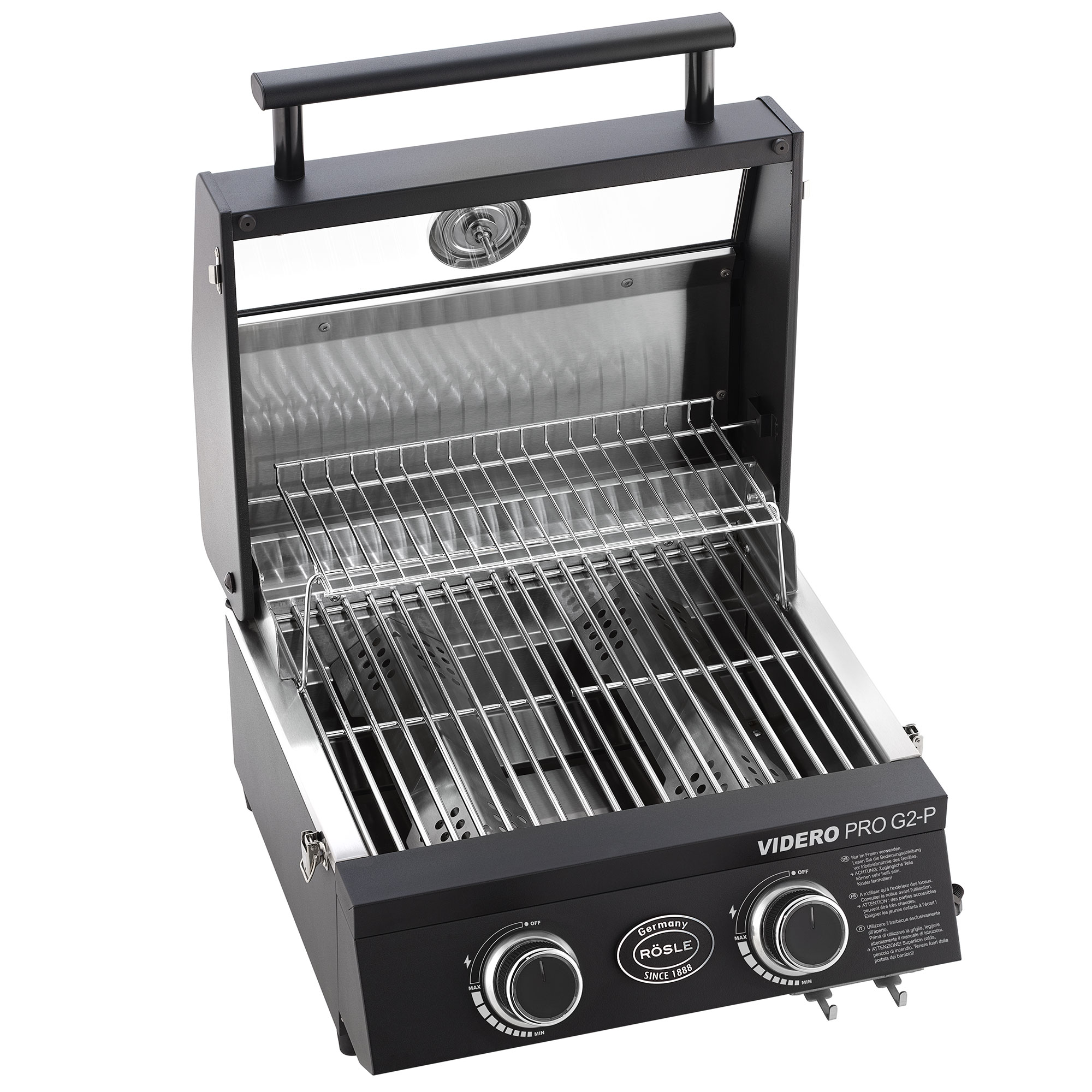Barbecue a gas da incasso ROSLE modello VIDERO PRO G2-P - immagine 3