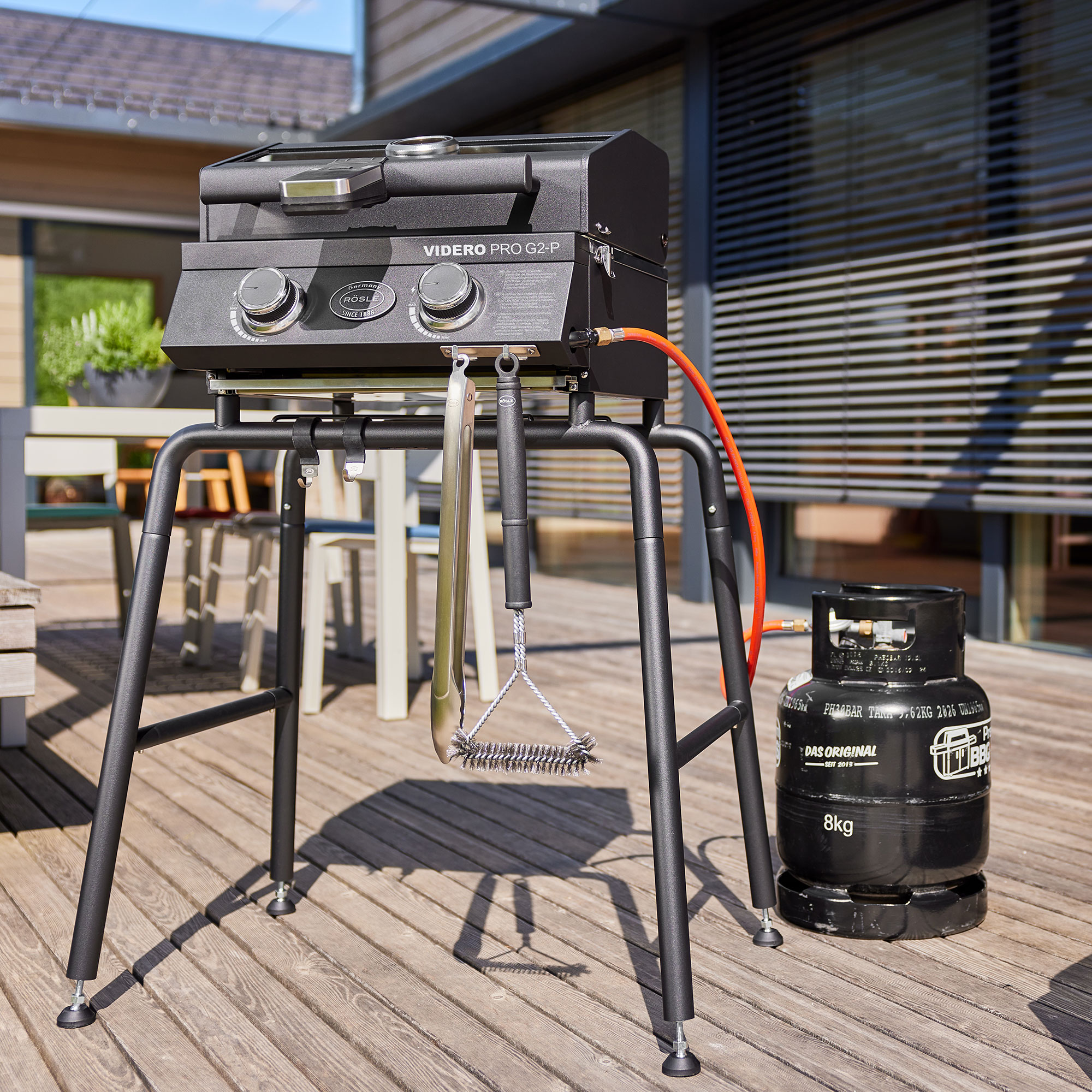 Barbecue a gas da incasso ROSLE modello VIDERO PRO G2-P - immagine 12
