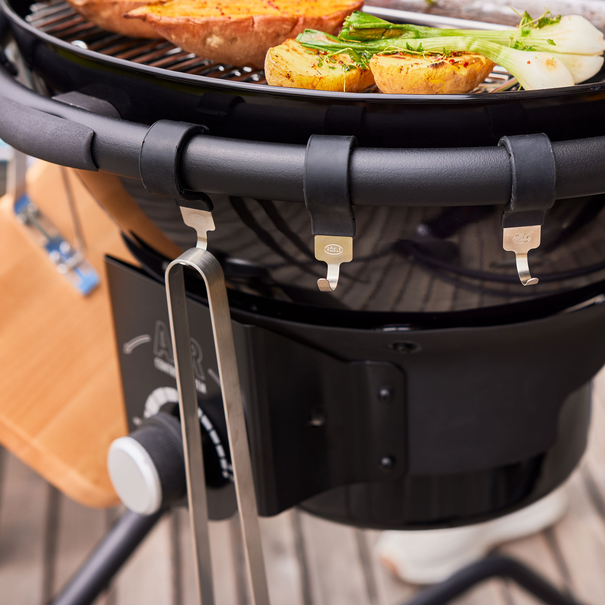 Barbecue a carbone ROSLE modello F50 AIR PRO VARIO - immagine 10