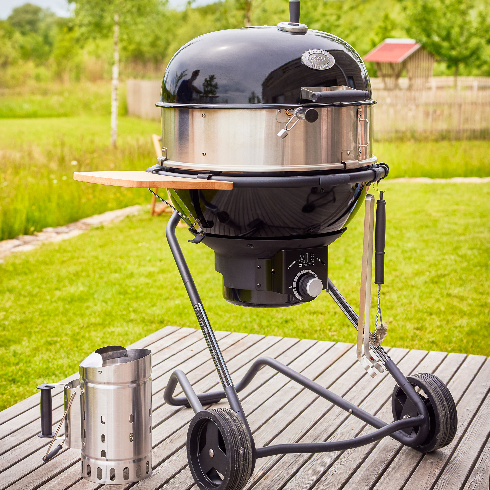 Barbecue a carbone ROSLE modello F60 AIR PRO VARIO - immagine 9
