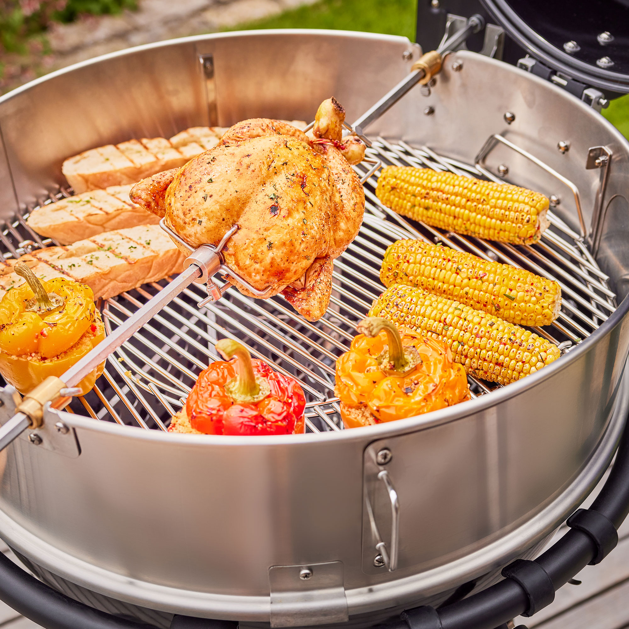 Barbecue a carbone ROSLE modello F60 AIR PRO VARIO - immagine 12