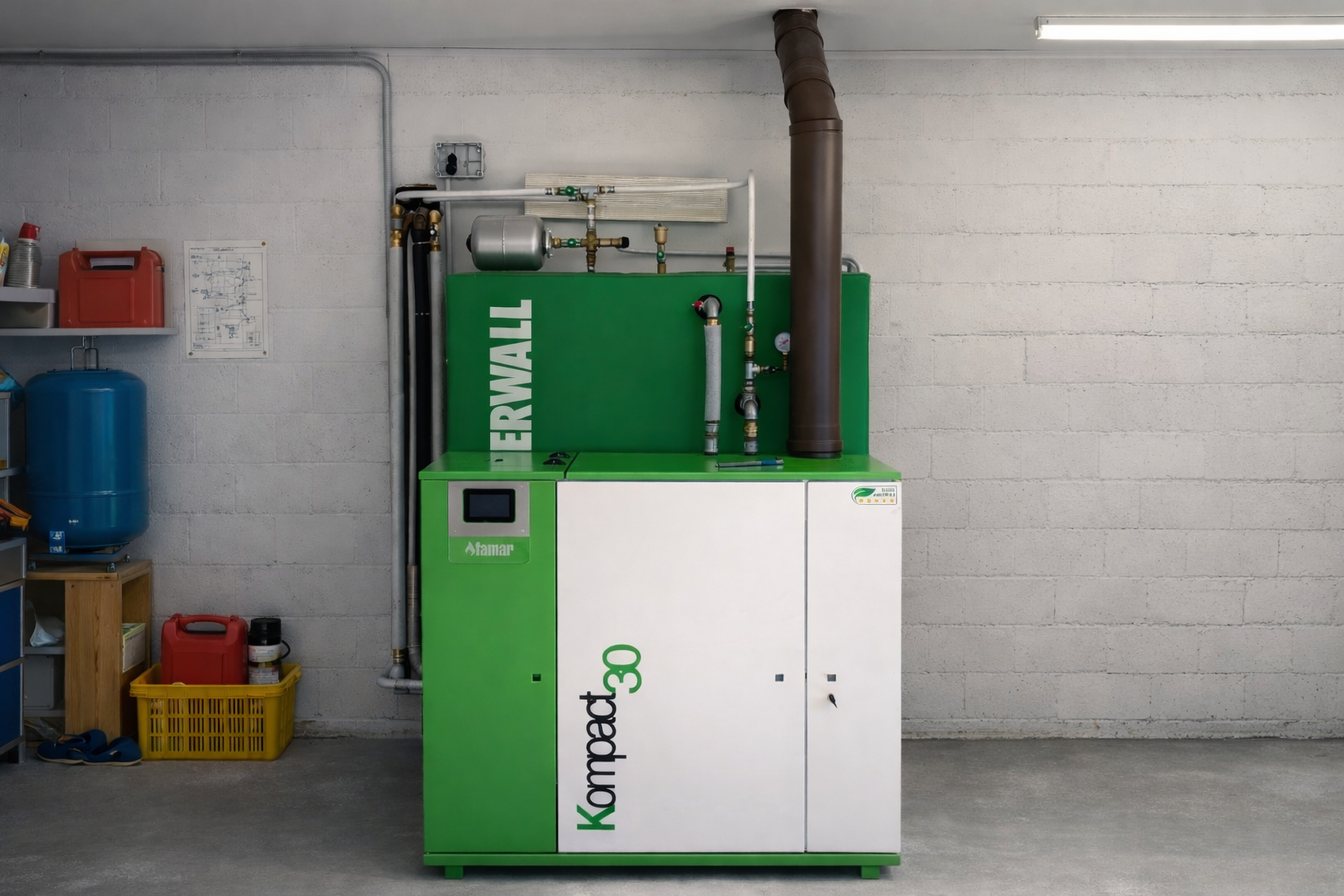 FAMAR GEYSIR WOOD 5S multi-fuel automatic boiler (Copia) (Copia) - Image 3