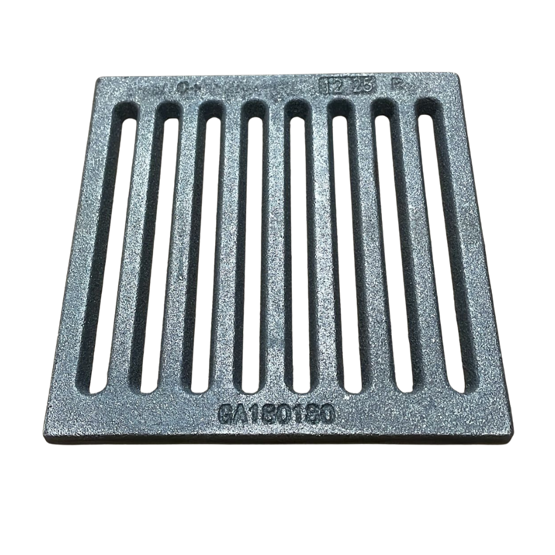 Griglia in ghisa caduta cenere per camini stufe a legna e focolari 18 CM X 18 CM CODICE GA180180 - immagine 3