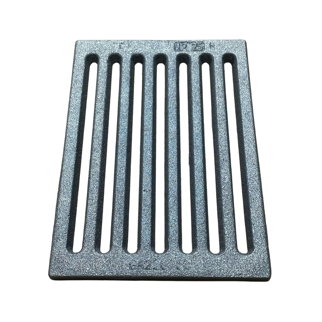 Griglia in ghisa caduta cenere per camini stufe a legna e focolari 22 X 16 CM CODICE GA220160 - immagine 3
