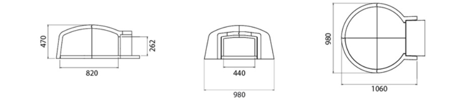 Forno a legna UNISTARA modello LINEA CASA 80 - immagine 3