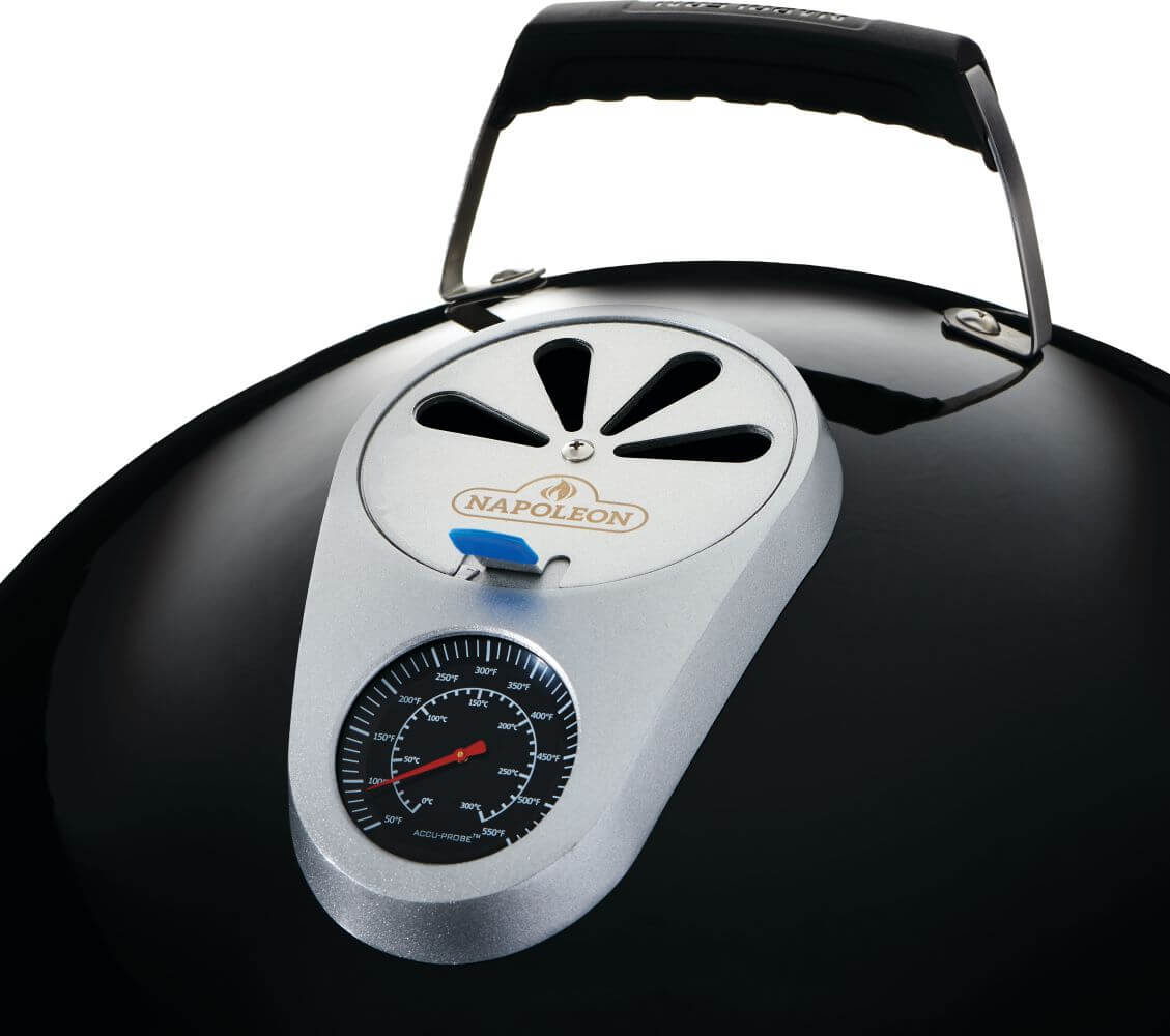 Affumicatore bbq ad acqua a carbonella NAPOLEON modello APOLLO AS 18 K - Image 2