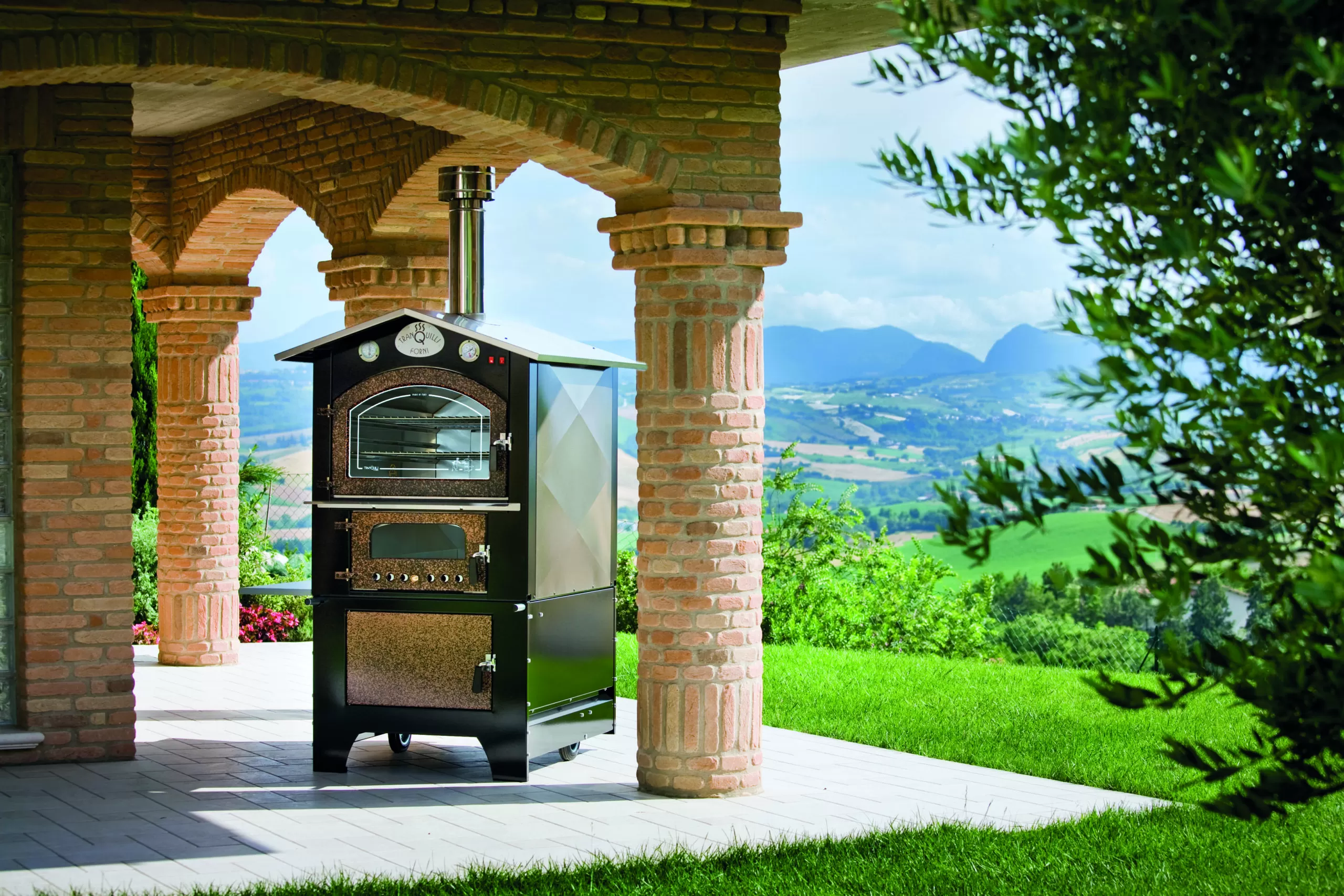 Gas barbecue grill OUTDOORCHEF model ASCONA 570 G 8.5 kW ALL BLACK 18.128.58 (Copia) (Copia) (Copia) (Copia) (Copia) (Copia) (Copia) (Copia) (Copia) (Copia) (Copia) (Copia) (Copia) (Copia) (Copia) (Copia) (Copia) (Copia) (Copia) (Copia) (Copia) - Image 2