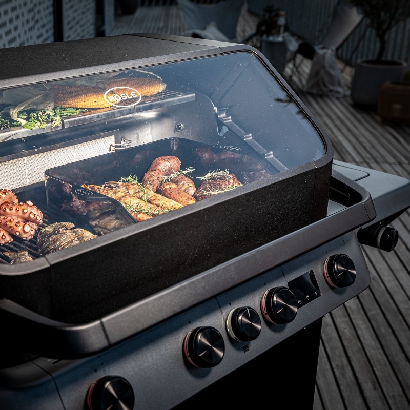 Barbecue a gas ROSLE modello BLAZEFLAME MASTER 4 - immagine 10