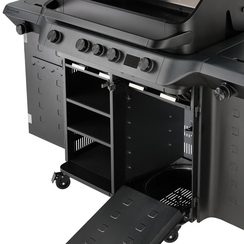Barbecue a gas ROSLE modello BLAZEFLAME MASTER 4 - immagine 5