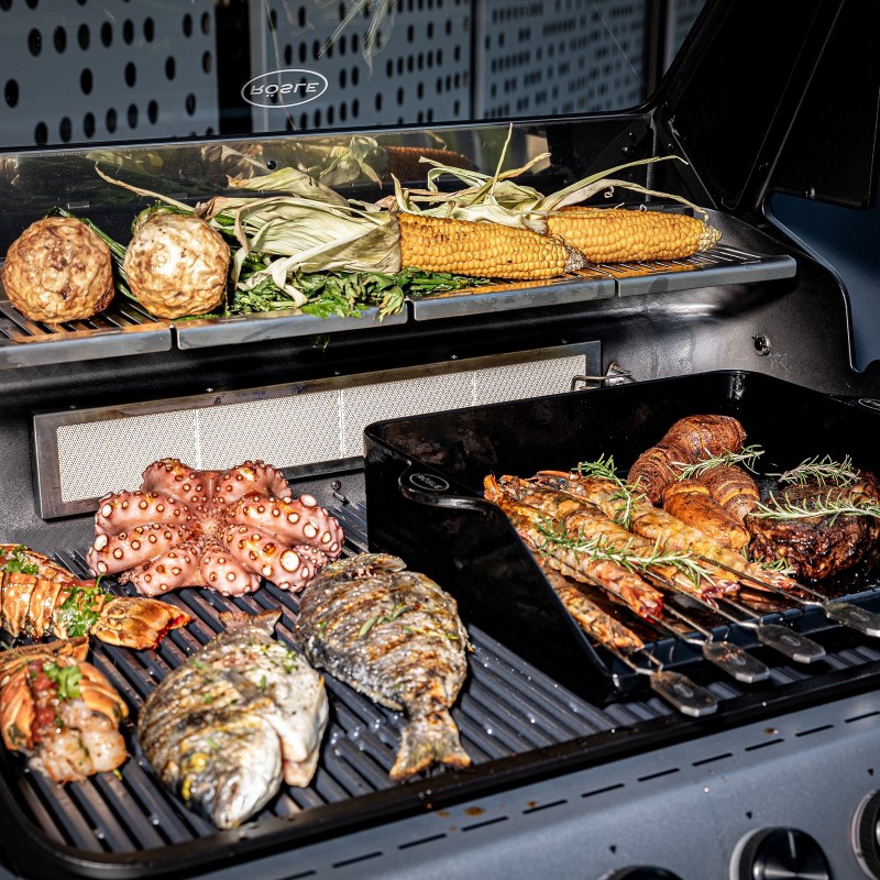 Barbecue a gas ROSLE modello BLAZEFLAME MASTER 4 - immagine 13
