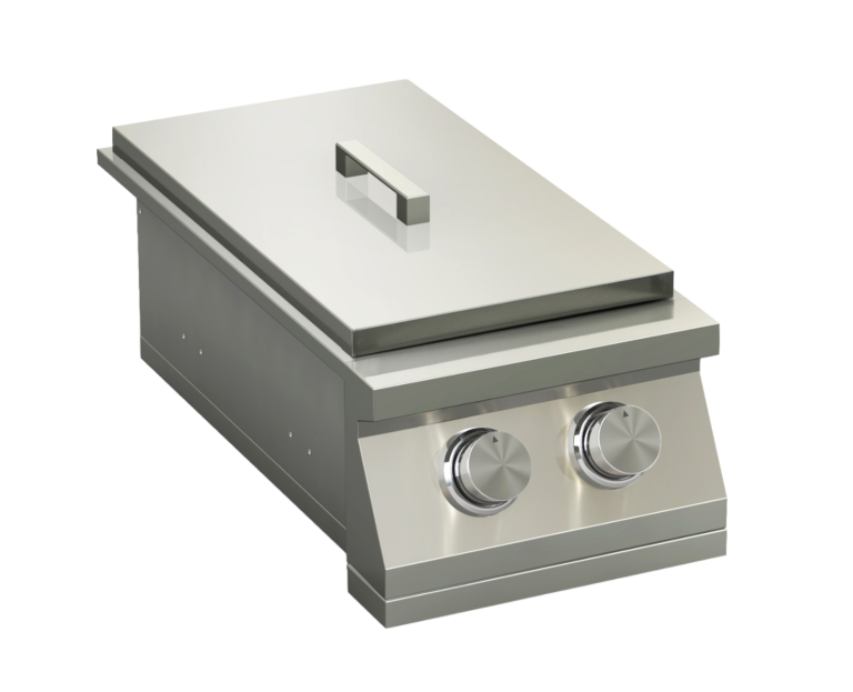 Barbecue a gas da incasso BROIL CHEF modello BUILT-IN PREMIUM 2 FUOCHI