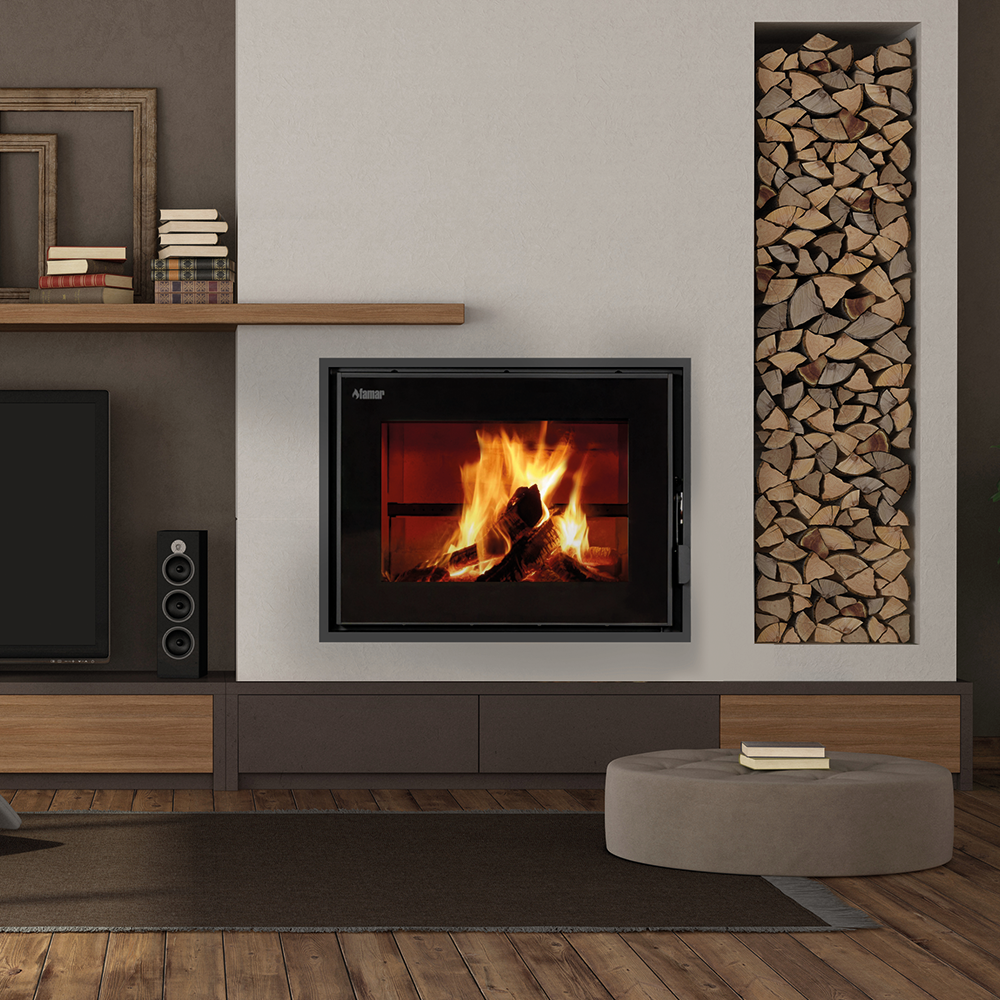 Termocamino policombustibile FAMAR modello KRONOS 5S - immagine 3