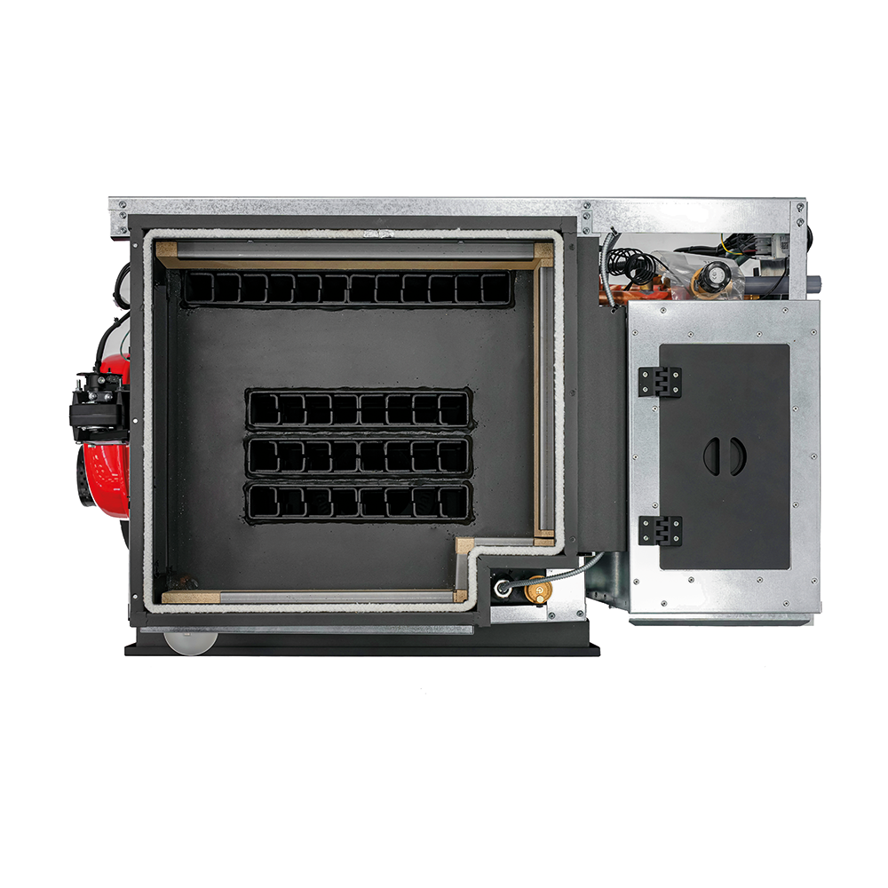 Termocamino policombustibile FAMAR modello KRONOS 5S - immagine 5