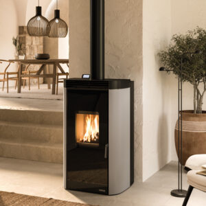 Stufa ibrida legna-pellet PALAZZETTI modello MULTIFIRE ARCHIE